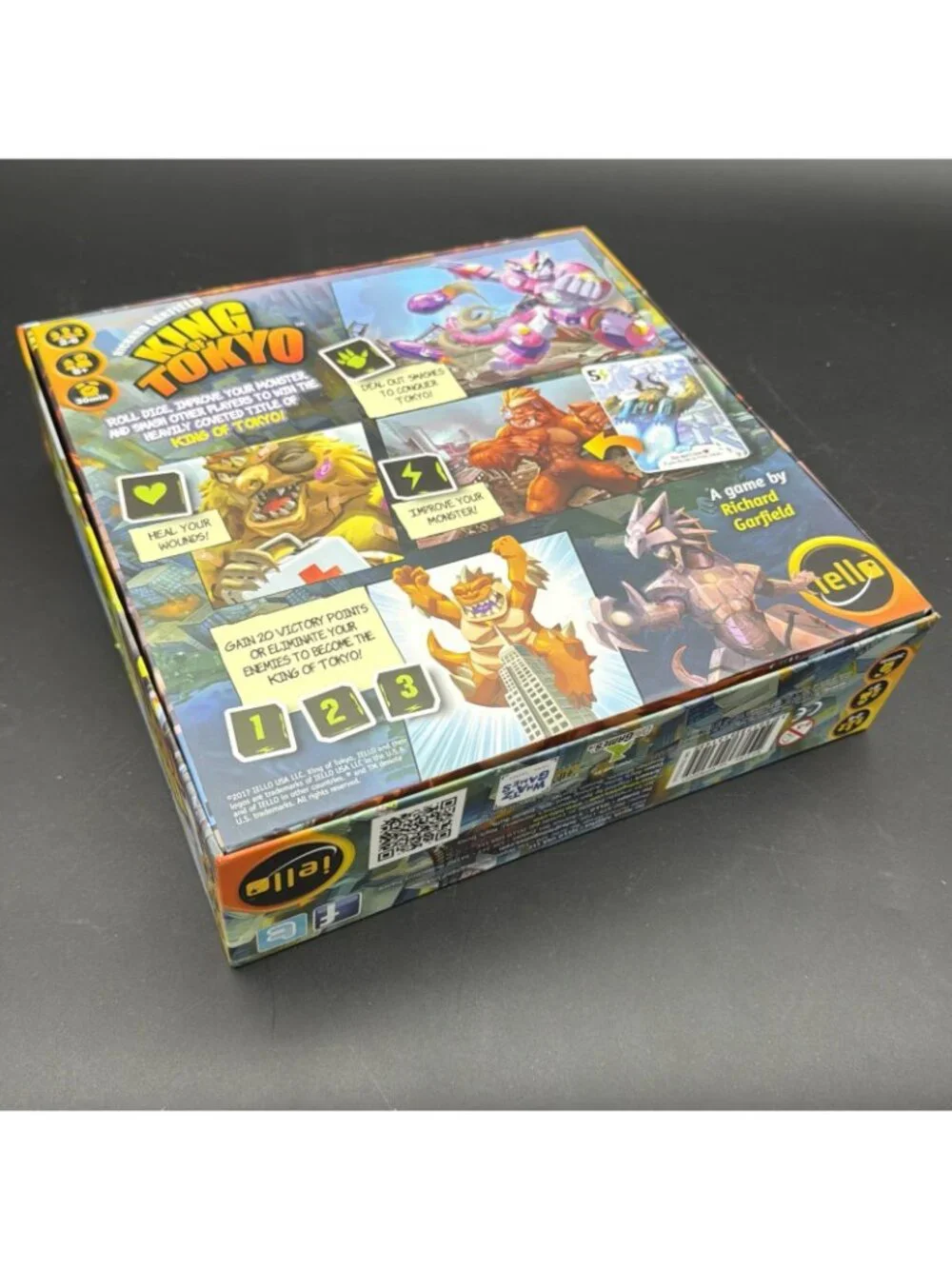 King of Tokyo Board Game Edition Richard Garfield 2016